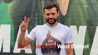 Aarab Barghouti in West Belfast
