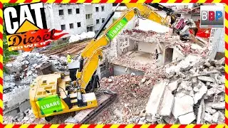 CAT 326 - ⚡️Abbruch Wohnh&auml;user⚡️, Waiblingen, 2024. #3 #caterpillar #demolition