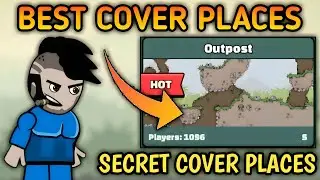 out post map best cover places in mini militia