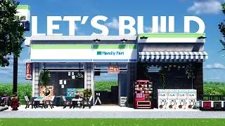 I Built an Ultra Realistic FamilyMart in Minecraft using Mods