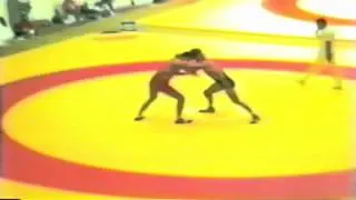 1987 Senior World Championships: 100 kg Leri Chabelov (USSR) vs. William Scherr (USA)