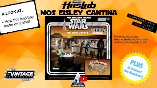 Star Wars HasLab/Vintage Collection Mos Eisley Cantina DISPLAYED + AI Trickery!