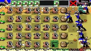 Plants Vs Zombies Mod - (Yoshi’s Island Vs YouTube Villains) - Can You Dig It // Not Win, Game Over