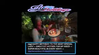 Ray J Showed The Mother Of His Kids Love On Her Birthday Princess Love