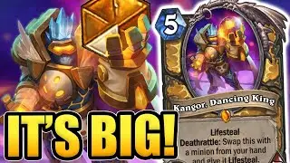 You Won't Believe HOW BIG & STRONG This New Deck Is! | Hearthstone