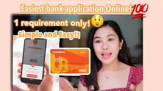 UNION BANK step by step Open an account online! Easiest way! 💯
