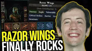 Diablo 4 - Razor Wings наконец-то НАСТОЯЩАЯ СБОРКА!