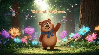 Milo the Brave Little Bear 🐻 | Kids Story About Courage & Kindness | Bedtime Story