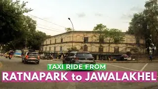 Taxi Ride from RatnaPark to Jawalakhel | Streets of Kathmandu | Street Explorer