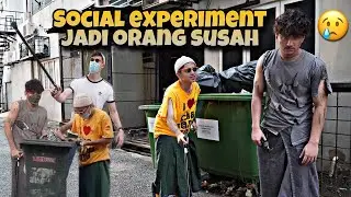 Social Experiment Jadi Orang Susah 🤕 ! Mintak Duit Nak Beli Makanan 😭😂👍🏻