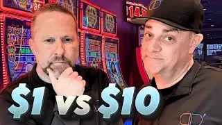 $100 Comparison OFF STRIP $1 Bets VS $10 Bets