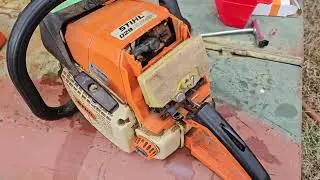 Stihl Chainsaw starting and general tips Part 4 - 028 Super 