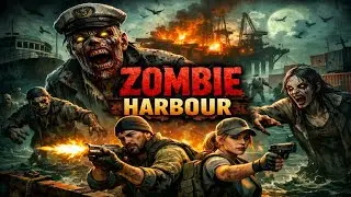Zombie Harbour Gameplay 😱 | Survive the Zombie Attack at the Harbour | Android Game