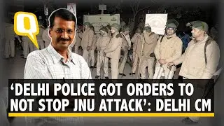 Delhi CM Kejriwal on JNU Violence: Delhi Police Got Orders To Not Stop Attackers