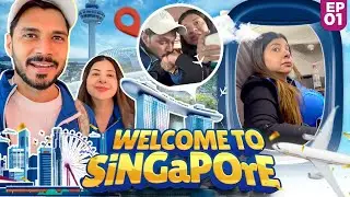 ANNIVERSARY TRIP STARTS❤️| EP 1 | SINGAPORE 2025