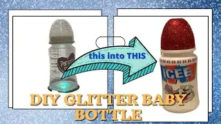 DIY Glitter Baby Bottle/ How to Make an Icee For Newborns