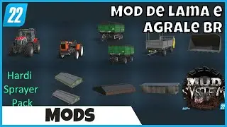 FS22 Mods | Mod de Lama Atoleiro o Mud System e Agrale 4100 Brasileiro para o Farming Simulator 22