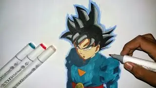 How To Draw Grand Priest GOKU-Step By Step Tutorial!
