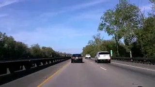 Drive Across Atchafalaya Swamp: Interstate 10