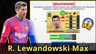 Роберт Левандовски максимален в DLS 23 | Dream League Soccer 2023