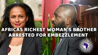 Africa's Richest Woman's Brother Jose Filomeno Arrested For Embezzling