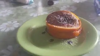 Cum să faci rapid un desert din portocală
