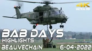 4K UHD BAB DAYS Beauvechain 2022 ,with spectacular Rotary Wing Demo and Few Passes of F-16 VRIESKE
