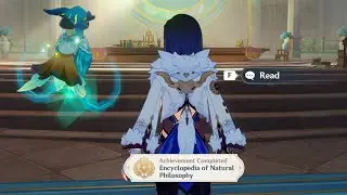 Hidden Achievement Fontaine: Encyclopedia of Natural Philosophy  | Genshin Impact Fontaine 4.0