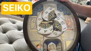 SEIKO MELODIES IN MOTION #Seiko #bigclock #wallclock