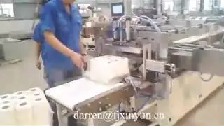 18 24 30 36 42 48 rolls small toilet tissue paper wrapping machine