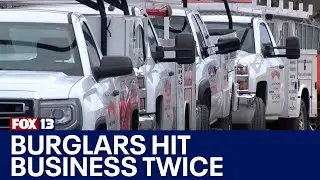 Business owner fed up after being hit twice by burglars within a week | FOX 13 Seattle