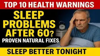 Sleep Problems After 60? Proven Natural Fixes for Better Rest & Health | Top 10 Health Warnings