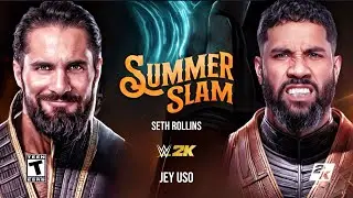 🎯Seth Rollins vs Jey Uso: Epic Showdown | Full Match | WWE Summerslam ​⁠@PlayStation