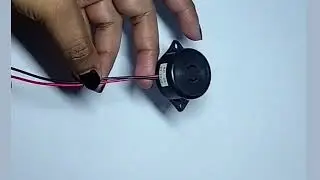AD-28 | Piezo Buzzer - Interrupted (Beep Sound) 12V DC