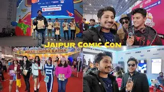 Comic Con India 2026 | Jaipur Comic Con Vlog | Rajasthan Digifest 2026