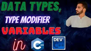 Data Types with types modifier and variables in C++ |Memory allocation by variable in RAM|Tutorial#3