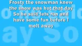 Frosty The Snowman   Lyrics