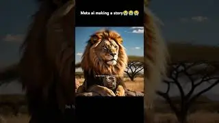 Meta ai making a story😭😭😭 #animals #aigenerated #storytelling