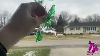See How Hummingbird Solar Lights Look Great Day and Night