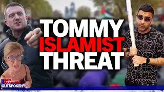 Tommy Robinson's fight with Islamist as Katie Hopkins brands him Robin Hood: &ldquo;Iron little mug out!&rdquo;