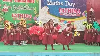 MATHS DAY - DANCE BY U.K.G. KIDS ON 21st DEC 2018