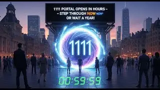 ⚡ Il portale 1111 apre tra poche ore: accedi ORA o aspetta un anno! 🌌