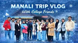 Manali trip with college friends 😀 #manali #collegetrip