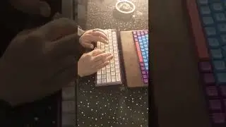 Aluminum case Sk64 optical lubed filmed silenced