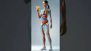 French Fries Digestion in 3D: Inside Your Body | Digest View 3D #anatomy #animation #humanbody