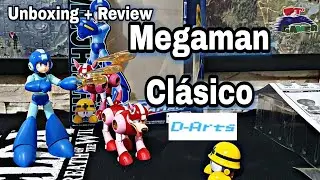 Megaman Cl&aacute;sico D-Arts Unboxing + Review en Espa&ntilde;ol Latino