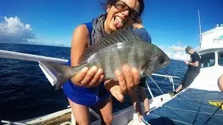 Fishing in Lanzarote - Deep sea fishing in Lanzarote - 4K