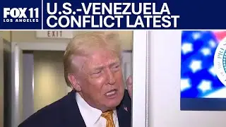 Trump's push to take over Venezuela drawing Greenland questions | FOX 11 LA