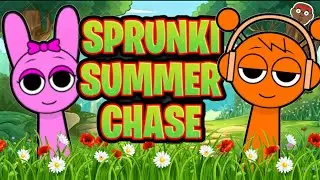 Sprunki Epic Summer Chase | Summer Run and Freeze | Sprunki Summer Game