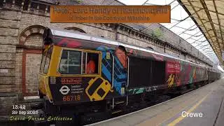 GBRF 66718 London Transport Museum Crewe 29 September 2025